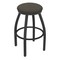 Holland Bar Stool Co 25" Swivel Counter Stool, Pewter Finish, Graph Chalice Seat X802 - alternate 1
